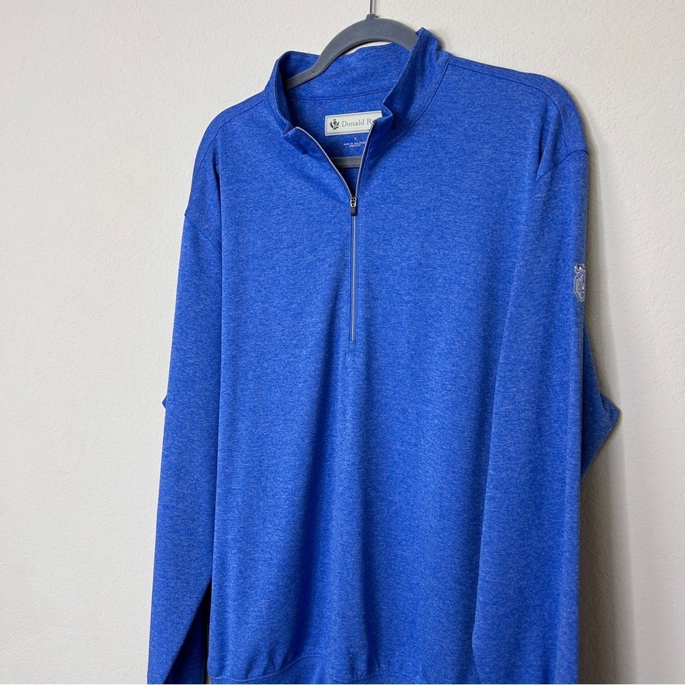 Donald Ross men’s half zip golf pull over jacket size Large - Picture 2 of 8